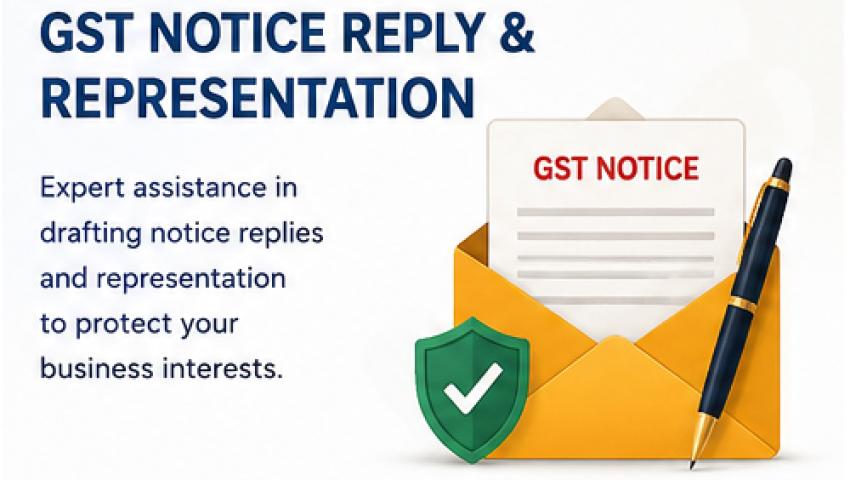 GST Notice Reply & Representation